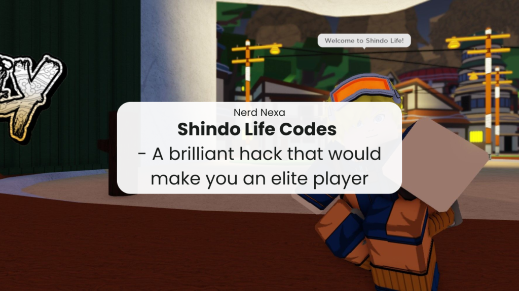 Shindo Life Codes - A brilliant hack that would make you an elite player