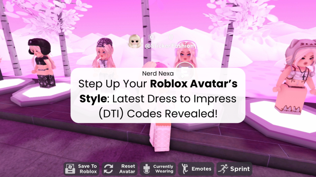 Step Up Your Roblox Avatar’s Style: Latest Dress to Impress (DTI) Codes Revealed!