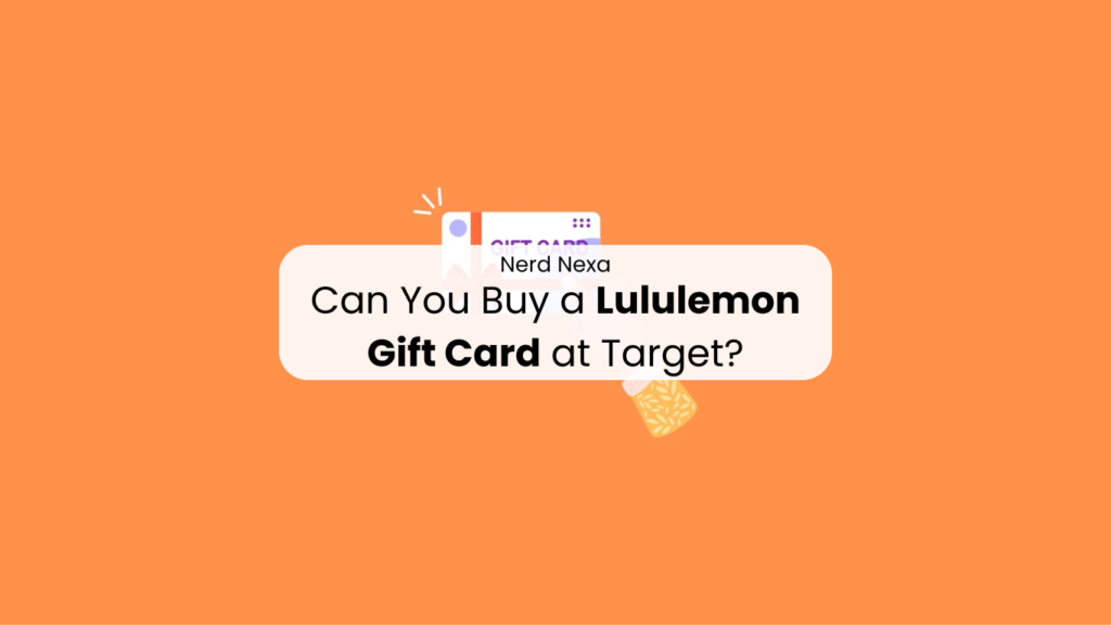 Can You Buy a Lululemon Gift Card at Target?