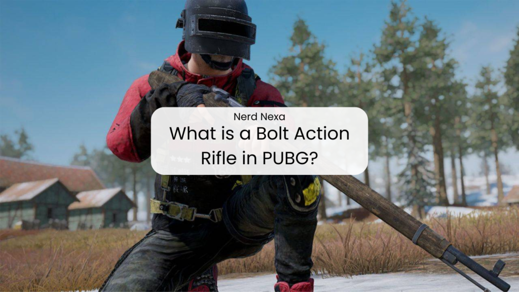 What is a Bolt Action Rifle in PUBG?