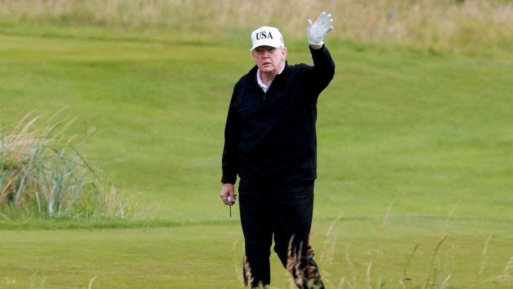 Trump’s Golf Ethics Under Fire Again After Scotland Trip